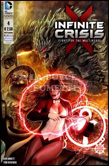 DC UNIVERSE PRESENTA # 34 - INFINITE CRISIS: FIGHT FOR THE MULTIVERSE 4